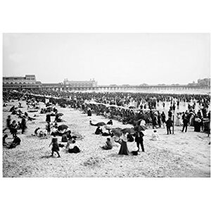 Wee Blue Coo Vintage Photo Bathing Hour Atlantic City Nj Old Wall Art Print Wee Blue Coo Vintage Photo Bathing Hour Atlantic City Nj Old Wall Art Print