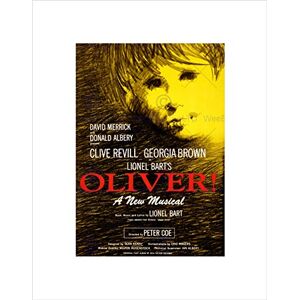 Wee Blue Coo THEATRE STAGE PLAY OLIVER CHARLES DICKENS LIONEL BART FRAMED ART PRINT B12X10546 Wee Blue Coo THEATRE STAGE PLAY OLIVER CHARLES DICKENS LIONEL BART FRAMED ART PRINT B12X10546