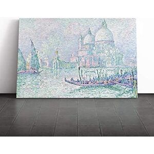 Big Box Art Canvas Print Wall Art Paul Signac Venice Mounted and Stretched Box Frame Picture Home Decor for Kitchen, Living, Dining Room, Bedroom, Hallway, Multi-Colour, 24x16 Inch Big Box Art Canvas Print Wall Art Paul Signac Venice Mounted and Stretched Box Frame Picture Home Decor for Kitchen, Living, Dining Room, Bedroom, Hallway, Multi-Colour, 24x16 Inch