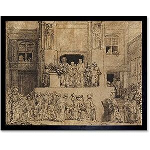 Fine Art Prints Rembrandt Christ Presented To The People Unframed Wall Art Print Poster Home Decor Premium Fine Art Prints Rembrandt Christ Presented To The People Unframed Wall Art Print Poster Home Decor Premium