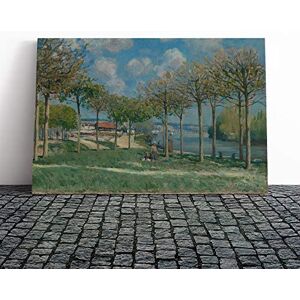 Big Box Art Canvas Print Wall Art Alfred Sisley View of Marly from Coeur-Volant Mounted & Stretched Box Frame Picture Home Decor for Kitchen, Living Room, Bedroom, Multi-Colour, 24x16 Inch Big Box Art Canvas Print Wall Art Alfred Sisley View of Marly from Coeur-Volant Mounted & Stretched Box Frame Picture Home Decor for Kitchen, Living Room, Bedroom, Multi-Colour, 24x16 Inch