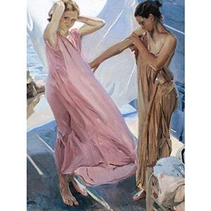 Fine Art Prints Joaquin Sorolla Y Bastida After Bathing Valencia Large Wall Art Print Canvas Premium Poster Mural Fine Art Prints Joaquin Sorolla Y Bastida After Bathing Valencia Large Wall Art Print Canvas Premium Poster Mural