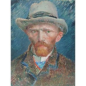 Artery8 Vincent Van Gogh Self Portrait Illustration Art Print Canvas Premium Wall Decor Poster Mural Artery8 Vincent Van Gogh Self Portrait Illustration Art Print Canvas Premium Wall Decor Poster Mural