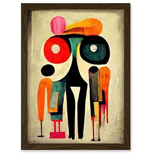 Doppelganger33 LTD Abstract Colourful Pop Art People Artwork Framed A3 Wall Art Print Doppelganger33 LTD Abstract Colourful Pop Art People Artwork Framed A3 Wall Art Print