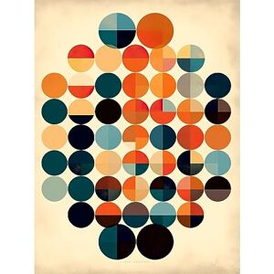 Artery8 Minimalist Bauhaus Geometric Vintage Colourful Shapes Circles Large Wall Art Poster Print Thick Paper 18X24 Inch Artery8 Minimalist Bauhaus Geometric Vintage Colourful Shapes Circles Large Wall Art Poster Print Thick Paper 18X24 Inch