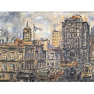 Fine Art Prints Garcia City Hall New York Flagge Gemälde Kunstdruck Leinwand Premium Wanddekoration Poster Wandbild Fine Art Prints Garcia City Hall New York Flagge Gemälde Kunstdruck Leinwand Premium Wanddekoration Poster Wandbild