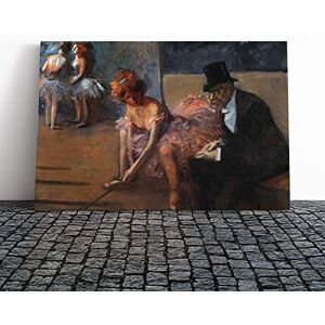 Big Box Art Canvas Print Wall Art Jean-Louis Forain The Admirer (2) Mounted & Stretched Box Frame Picture Home Decor for Kitchen, Living Room, Bedroom, Hallway, Multi-Colour, 24x16 Inch Big Box Art Canvas Print Wall Art Jean-Louis Forain The Admirer (2) Mounted & Stretched Box Frame Picture Home Decor for Kitchen, Living Room, Bedroom, Hallway, Multi-Colour, 24x16 Inch