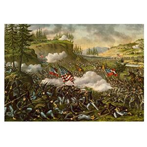 Wee Blue Coo War American Civil Battle Chickamauga USA New Wall Art Print Wee Blue Coo War American Civil Battle Chickamauga USA New Wall Art Print