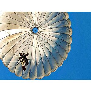Wee Blue Coo War Soldier Paratrooper Parachute Falling Art Print Poster Wall Decor 12X16 Inch Wee Blue Coo War Soldier Paratrooper Parachute Falling Art Print Poster Wall Decor 12X16 Inch