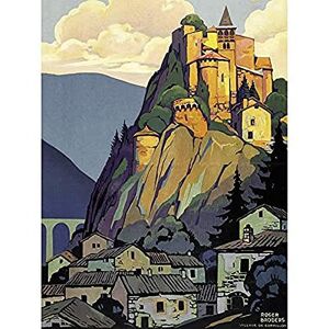 Fine Art Prints Broders St Etienne Cornillon Castle Travel Advert Art Print Canvas Premium Wall Decor Poster Mural Fine Art Prints Broders St Etienne Cornillon Castle Travel Advert Art Print Canvas Premium Wall Decor Poster Mural