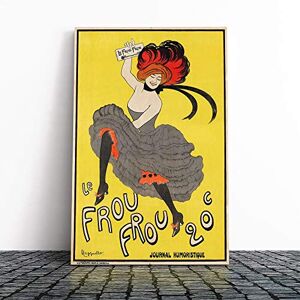 Big Box Art Poster Le Frou Canvas Print Gallery Wrapped 30mm Frame Wall Art 20x14 inches Ready to Hang Retro Picture Living Room Bedroom Lounge Office Big Box Art Poster Le Frou Canvas Print Gallery Wrapped 30mm Frame Wall Art 20x14 inches Ready to Hang Retro Picture Living Room Bedroom Lounge Office
