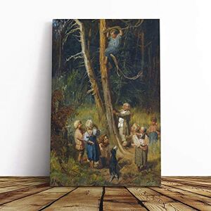 Big Box Art Canvas Print Wall Art Viktor Vasnetsov Painting Mounted and Stretched Box Frame Picture Home Decor for Kitchen, Living, Dining Room, Bedroom, Hallway, Multi-Colour, 24x16 Inch Big Box Art Canvas Print Wall Art Viktor Vasnetsov Painting Mounted and Stretched Box Frame Picture Home Decor for Kitchen, Living, Dining Room, Bedroom, Hallway, Multi-Colour, 24x16 Inch