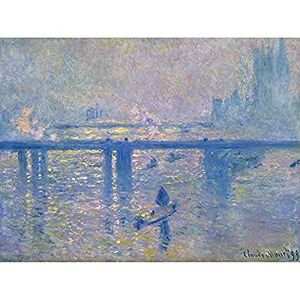 Fine Art Prints Claude Monet Charing Cross Bridge Art Print Canvas Premium Wall Decor Poster Mural Fine Art Prints Claude Monet Charing Cross Bridge Art Print Canvas Premium Wall Decor Poster Mural