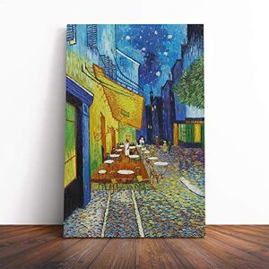 Big Box Art Canvas Print Wall Art Vincent Van Gogh Cafe Terrace at Night Mounted & Stretched Box Frame Picture Home Decor for Kitchen, Living Room, Bedroom, Hallway, Multi-Colour, 20x14 Inch Big Box Art Canvas Print Wall Art Vincent Van Gogh Cafe Terrace at Night Mounted & Stretched Box Frame Picture Home Decor for Kitchen, Living Room, Bedroom, Hallway, Multi-Colour, 20x14 Inch