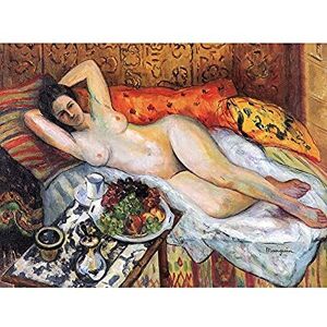 Artery8 Manguin 1922 Nude Woman Fruit Painting Unframed Wall Art Print Poster Home Decor Premium Artery8 Manguin 1922 Nude Woman Fruit Painting Unframed Wall Art Print Poster Home Decor Premium