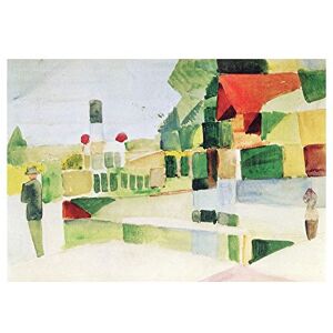 Wee Blue Coo Painting Macke Ships Old Master Wall Art Print Wee Blue Coo Painting Macke Ships Old Master Wall Art Print