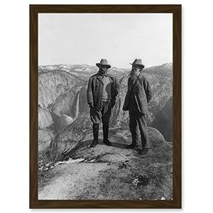 Artery8 President Teddy Roosevelt John Muir Yosemite 1906 Photo A4 Artwork Framed Wall Art Print Artery8 President Teddy Roosevelt John Muir Yosemite 1906 Photo A4 Artwork Framed Wall Art Print