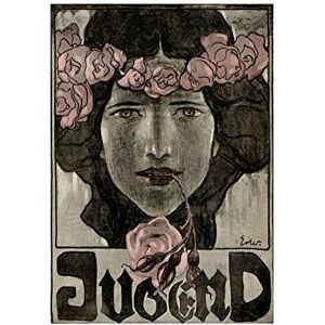 Wee Blue Coo Magazine Cover Jugend Rose Nouveau Wall Art Print Wee Blue Coo Magazine Cover Jugend Rose Nouveau Wall Art Print