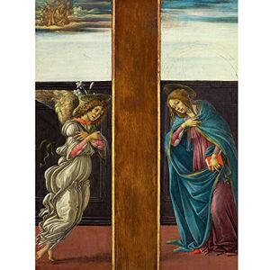 Fine Art Prints Botticelli Sandro Di Mariano Filipepi Annunciation Large Wall Art Print Canvas Premium Poster Mural Fine Art Prints Botticelli Sandro Di Mariano Filipepi Annunciation Large Wall Art Print Canvas Premium Poster Mural