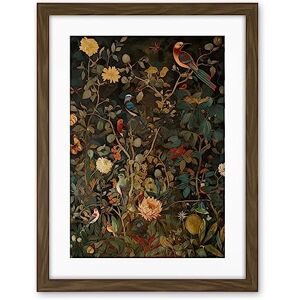 Artery8 Audubon Style Birds in Spring Flower Field Modern Artwork Framed Wall Art Print 18X24 Inch Artery8 Audubon Style Birds in Spring Flower Field Modern Artwork Framed Wall Art Print 18X24 Inch