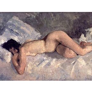 Artery8 Georg Hendrik Breitner Lying Naked 1887 Art Print Canvas Premium Wall Decor Poster Mural Artery8 Georg Hendrik Breitner Lying Naked 1887 Art Print Canvas Premium Wall Decor Poster Mural