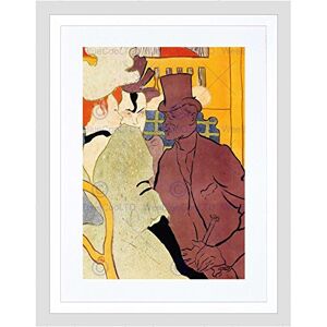 Wee Blue Coo Toulouse Lautrec English Man Moulin Rouge Framed Wall Art Print Wee Blue Coo Toulouse Lautrec English Man Moulin Rouge Framed Wall Art Print