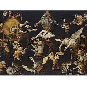 Fine Art Prints Master Egg Grotesque Animals Cats Birds Painting Art Print Canvas Premium Wall Decor Poster Mural Fine Art Prints Master Egg Grotesque Animals Cats Birds Painting Art Print Canvas Premium Wall Decor Poster Mural