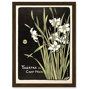 Wee Blue Coo Auriol Program Cover Theatre Chat Noir Vintage Advert Artwork Framed Wall Art Print A4 Wee Blue Coo Auriol Program Cover Theatre Chat Noir Vintage Advert Artwork Framed Wall Art Print A4