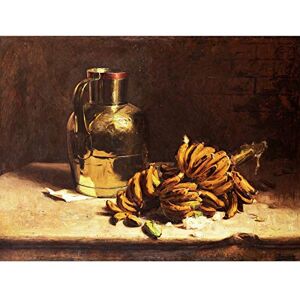 Fine Art Prints Borges Bananas Metal Still Life Golden Painting Large Print Poster Wall Art Decor Picture Fine Art Prints Borges Bananas Metal Still Life Golden Painting Large Print Poster Wall Art Decor Picture
