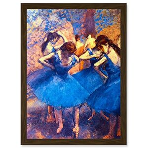 Artery8 - Degas Ballerina Dancers Blue - A4 - Wall Art Print Artery8 - Degas Ballerina Dancers Blue - A4 - Wall Art Print