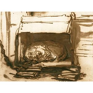 Fine Art Prints Rembrandt Sleeping Watchdog Large Wall Art Print Canvas Premium Poster Mural Fine Art Prints Rembrandt Sleeping Watchdog Large Wall Art Print Canvas Premium Poster Mural