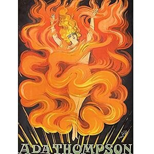Fine Art Prints Galicia Singer Dancer Ada Thompson Fire Vintage Advert Art Print Canvas Premium Wall Decor Poster Mural Fine Art Prints Galicia Singer Dancer Ada Thompson Fire Vintage Advert Art Print Canvas Premium Wall Decor Poster Mural