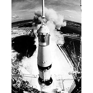 Wee Blue Coo Space Rocket Launch Saturn V Apollo 11 View Thrust Blast Large Art Print Poster Wall Decor 18x24 inch Wee Blue Coo Space Rocket Launch Saturn V Apollo 11 View Thrust Blast Large Art Print Poster Wall Decor 18x24 inch