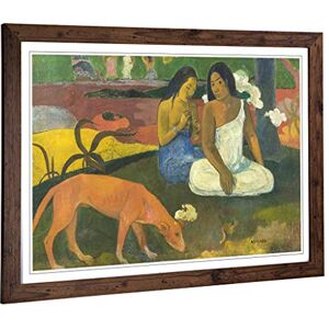 Big Box Art Framed Print of Paul Gauguin Arearea Design Wall Art Picture Home Decor for Kitchen, Living, Dining Room, Lounge, Bedroom, Hallway, Office, Walnut, A2 / 24.5x18 Inch / 62x45cm Big Box Art Framed Print of Paul Gauguin Arearea Design Wall Art Picture Home Decor for Kitchen, Living, Dining Room, Lounge, Bedroom, Hallway, Office, Walnut, A2 / 24.5x18 Inch / 62x45cm