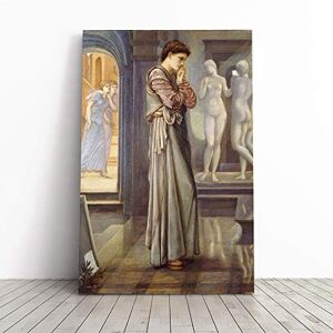 Big Box Art Canvas Print Wall Art Edward Burne-Jones Pygmalion and The Image Mounted & Stretched Box Frame Picture Home Decor for Kitchen, Living Room, Bedroom, Hallway, Multi-Colour, 20x14 Inch Big Box Art Canvas Print Wall Art Edward Burne-Jones Pygmalion and The Image Mounted & Stretched Box Frame Picture Home Decor for Kitchen, Living Room, Bedroom, Hallway, Multi-Colour, 20x14 Inch