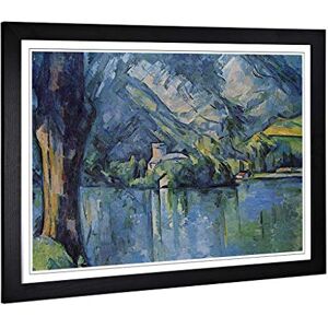 Big Box Art Framed Print of Paul Cezanne The Lac Annecy Design Wall Art Picture Home Decor for Kitchen, Living, Dining Room, Bedroom, Hallway, Office, Black, A2 / 24.5x18 Inch / 62x45cm Big Box Art Framed Print of Paul Cezanne The Lac Annecy Design Wall Art Picture Home Decor for Kitchen, Living, Dining Room, Bedroom, Hallway, Office, Black, A2 / 24.5x18 Inch / 62x45cm