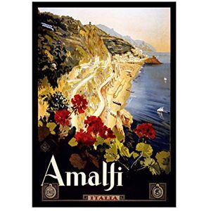 Wee Blue Coo Travel Amalfi Coast Beach Italia Italy New Framed Art Print Picture F12X1190 Wee Blue Coo Travel Amalfi Coast Beach Italia Italy New Framed Art Print Picture F12X1190
