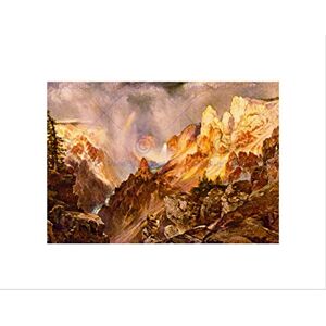 Wee Blue Coo Painting Oil Yellowstone Canyon Moran Scenic River Wall Art Print Wee Blue Coo Painting Oil Yellowstone Canyon Moran Scenic River Wall Art Print