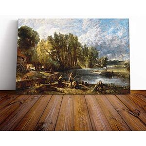 Big Box Art Canvas Print Wall Art John Constable Stratford Mill Mounted and Stretched Box Frame Picture Home Decor for Kitchen, Living, Dining Room, Bedroom, Hallway, Multi-Colour, 30x20 Inch Big Box Art Canvas Print Wall Art John Constable Stratford Mill Mounted and Stretched Box Frame Picture Home Decor for Kitchen, Living, Dining Room, Bedroom, Hallway, Multi-Colour, 30x20 Inch