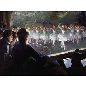 Fine Art Prints Shinn The White Ballet Dancers Theatre Painting Extra Large Wall Art Print Premium Canvas Mural Fine Art Prints Shinn The White Ballet Dancers Theatre Painting Extra Large Wall Art Print Premium Canvas Mural