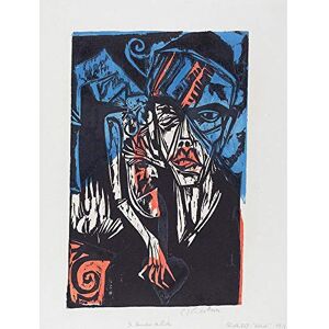 Wee Blue Coo Ernst Ludwig Kirchner German Qualen Der Liebe Old Painting Art Print Poster Wall Decor 12X16 Inch Wee Blue Coo Ernst Ludwig Kirchner German Qualen Der Liebe Old Painting Art Print Poster Wall Decor 12X16 Inch