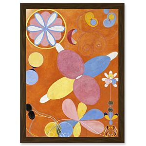 Artery8 Hilma Af Klint Group IV No 4 Ten Largest Asbtract Artwork Framed Wall Art Print A4 Artery8 Hilma Af Klint Group IV No 4 Ten Largest Asbtract Artwork Framed Wall Art Print A4