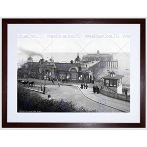 Wee Blue Coo Southend On Sea The Pier England Vintage Old BW Framed Wall Art Print Wee Blue Coo Southend On Sea The Pier England Vintage Old BW Framed Wall Art Print