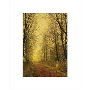 Wee Blue Coo John Atkinson Grimshaw Paintings Autumns Golden Glow Wall Art Print Wee Blue Coo John Atkinson Grimshaw Paintings Autumns Golden Glow Wall Art Print