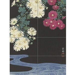 Artery8 Ohara Koson Chrysanthemums Running Water Japanese XL Giant Panel Poster (8 Sections) Artery8 Ohara Koson Chrysanthemums Running Water Japanese XL Giant Panel Poster (8 Sections)
