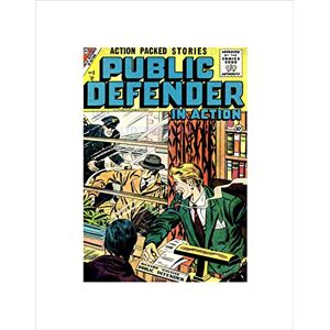 Wee Blue Coo Comic Book Cover Public Defender Action Crime Manning Police Art Wall Art Print Wee Blue Coo Comic Book Cover Public Defender Action Crime Manning Police Art Wall Art Print