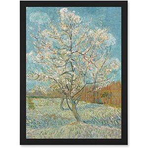 Wee Blue Coo Van Gogh The Pink Peach Tree Painting Artwork Framed Wall Art Print A4 Wee Blue Coo Van Gogh The Pink Peach Tree Painting Artwork Framed Wall Art Print A4