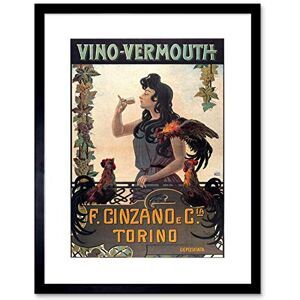 Wee Blue Coo Vermouth Cinzano Turin Italy Vintage Advert Retro Framed Wall Art Print Wee Blue Coo Vermouth Cinzano Turin Italy Vintage Advert Retro Framed Wall Art Print