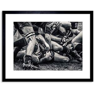 Wee Blue Coo Photo Sport Rugby Football Scrum Ball Game Framed Wall Art Print Wee Blue Coo Photo Sport Rugby Football Scrum Ball Game Framed Wall Art Print