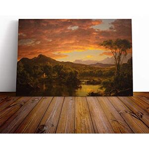 Big Box Art Frederic Edwin Church A Country Mounted & Stretched Box Frame Picture Canvas Print Gallery Wrapped 30mm Frame Wall Art 20x14 inches Ready to Hang Contemporary Cityscape Picture Living Room Big Box Art Frederic Edwin Church A Country Mounted & Stretched Box Frame Picture Canvas Print Gallery Wrapped 30mm Frame Wall Art 20x14 inches Ready to Hang Contemporary Cityscape Picture Living Room